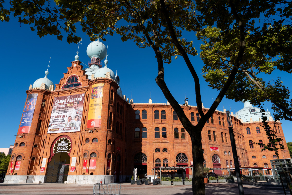 Fotografia da Praça de touros do Campo Pequeno